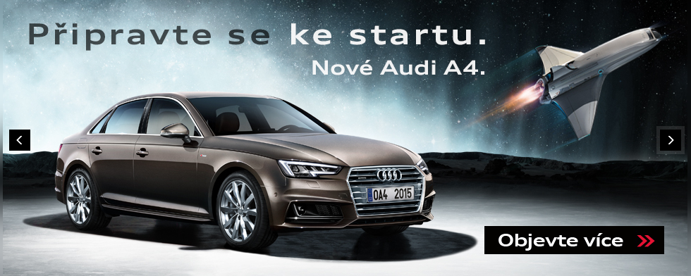 Main banner on Audi.cz